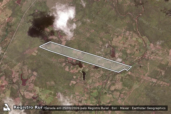 Imagem de satélite de Fazenda Santa Maria em BOA VIAGEM - CE