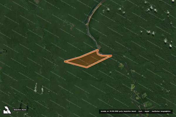 Imagem de satélite de FAZENDA BOM JESUS II em NOVO ARIPUANÃ - AM