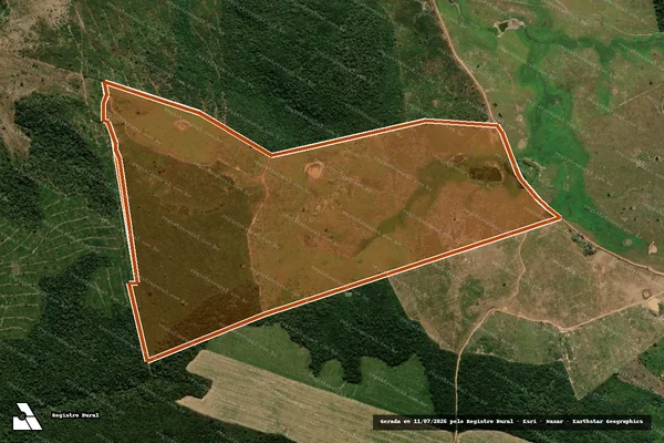 Imagem de satélite de Fazenda 2 Irmãos em TUNTUM - MA