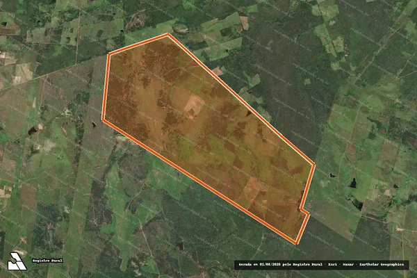 Imagem de satélite de Fazenda Nova Esperanca em RIACHUELO - RN