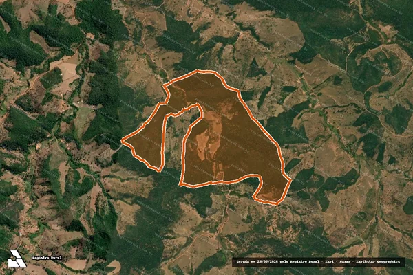 Imagem de satélite de FAZENDA SANTO ANTONIO em SABINÓPOLIS - MG