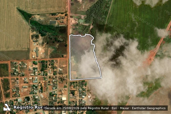 Imagem de satélite de CHACARA SELVA em NOVA MARINGÁ - MT
