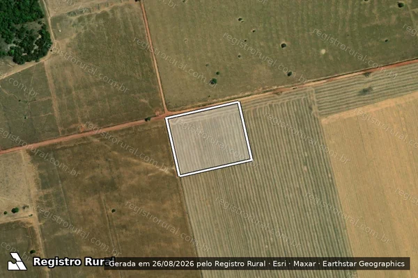 Imagem de satélite de SITIO VO EGON em SANTA CRUZ DO XINGU - MT