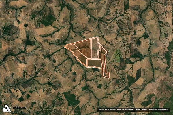 Imagem de satélite de Fazenda Chupe em ITAPIRAPUÃ - GO