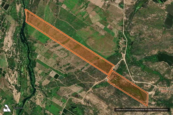 Imagem de satélite de FAZENDA NOVO CASTANHAO em ALTO SANTO - CE