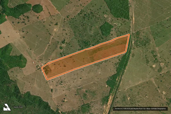 Imagem de satélite de FAZENDA TALISMÃ IV em SÃO FRANCISCO DO BREJÃO - MA