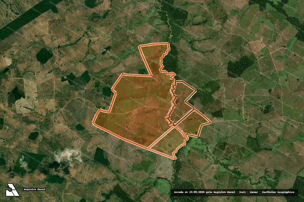 Imagem de satélite de FAZENDA ITAUBA em ELDORADO DO CARAJÁS - PA