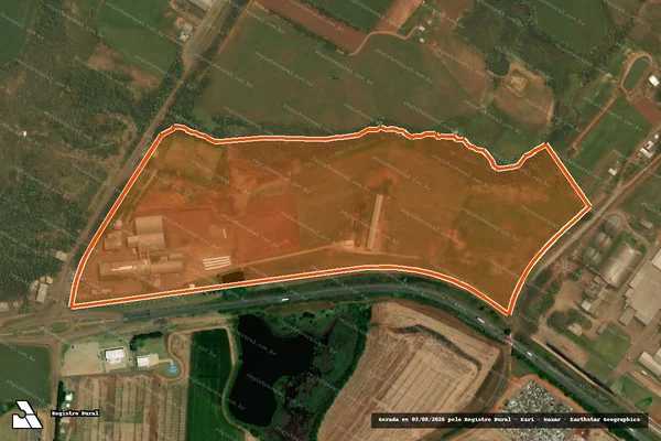 Imagem de satélite de IMOVEL MAT 8571 em SANTA BÁRBARA DO SUL - RS