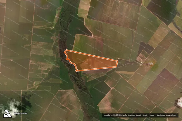 Imagem de satélite de FAZENDA TALISMÃ em QUERÊNCIA - MT