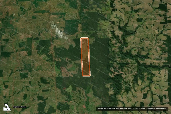 Imagem de satélite de FAZENDA CASCAVEL em ALTO ALEGRE DOS PARECIS - RO