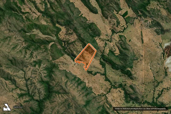 Imagem de satélite de SITIO PALMEIRA em CAMPINAÇU - GO