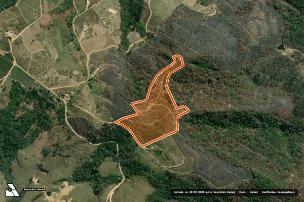 Imagem de satélite de CHÁCARA ALTO CAPESAL em PINHALÃO - PR