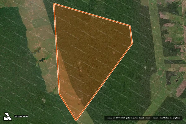 Imagem de satélite de Fazenda Santa Isabel em PORTO ACRE - AC
