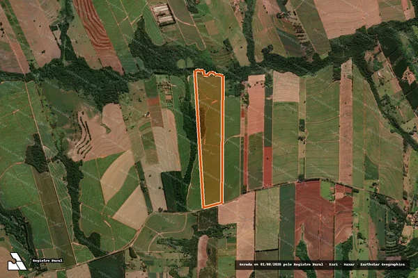 Imagem de satélite de Fazenda Santa Maria, Lt 344 em NOVA ESPERANÇA - PR
