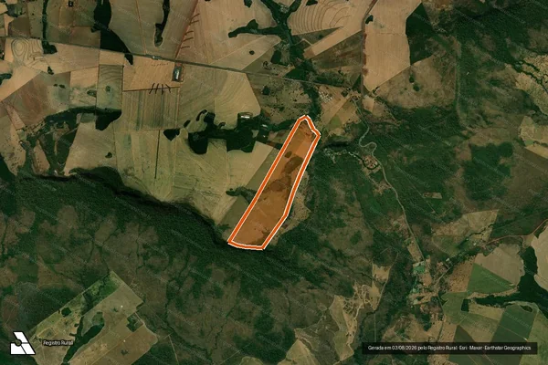 Imagem de satélite de Fazenda Perola em TANGARÁ DA SERRA - MT