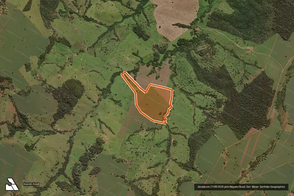 Imagem de satélite de Fazenda Vista Bela em BURITI ALEGRE - GO