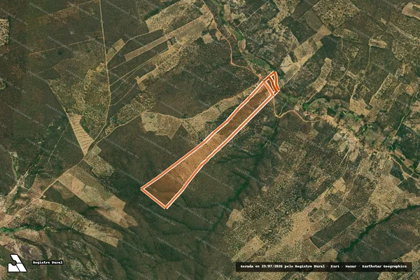 Imagem de satélite de FAZENDA CARAIBAS em IGAPORÃ - BA