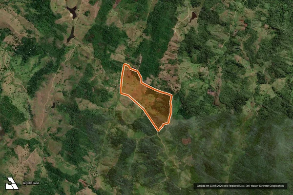 Imagem de satélite de FAZENDA ALEGRIA em ITAGI - BA