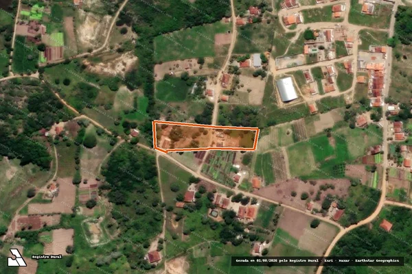 Imagem de satélite de Sítio Pau Ferro em LAGOA SECA - PB