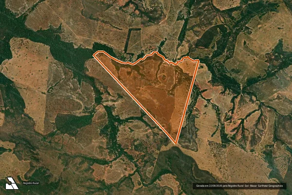 Imagem de satélite de Gleba Monte Negro Xv em TORIXORÉU - MT