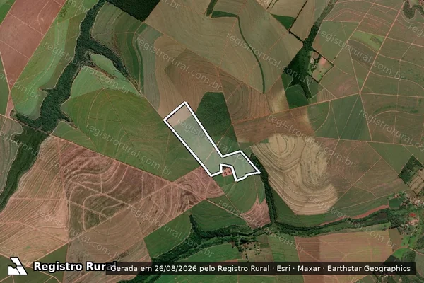 Imagem de satélite de Fazenda Sao Joao em LENÇÓIS PAULISTA - SP
