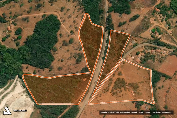 Imagem de satélite de FAZENDA TANQUE em SÃO TIAGO - MG