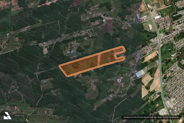 Imagem de satélite de Sitio Pauly em BALNEÁRIO PIÇARRAS - SC