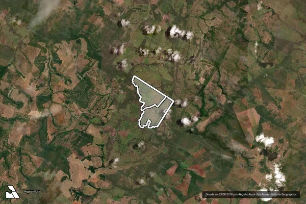 Imagem de satélite de FAZENDA PROGRESSO em TALISMÃ - TO