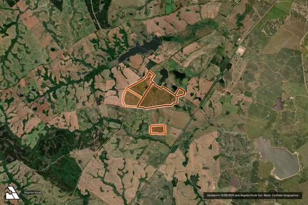 Imagem de satélite de SDE em ARROIO GRANDE - RS