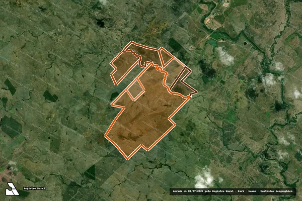 Imagem de satélite de FAZENDA MOREIRA em RIACHÃO DO DANTAS - SE