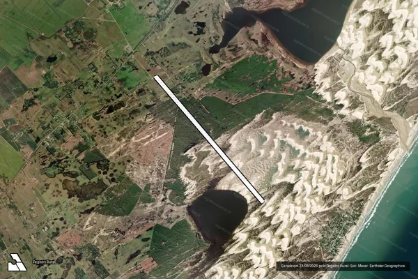 Imagem de satélite de Projeto Solidao - Area 11 em MOSTARDAS - RS