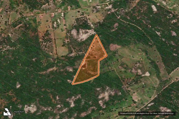 Imagem de satélite de SITIO COELHO em REMÍGIO - PB