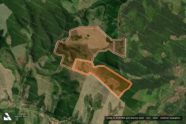 Imagem de satélite de "Fazenda Nova 04" em POÇÃO DE PEDRAS - MA