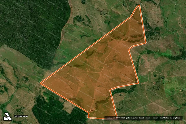 Imagem de satélite de FAZENDA NOVA ESPLANADA em PIÇARRA - PA