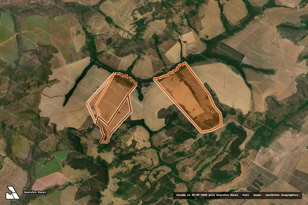 Imagem de satélite de FAZENDA PERDIZES em BALIZA - GO