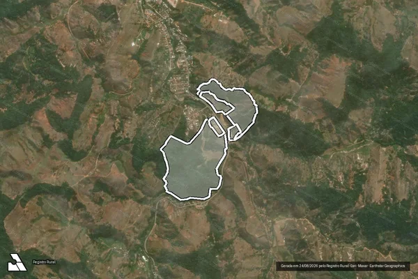 Imagem de satélite de FAZENDA MAMONAS em SANTA MARIA DE ITABIRA - MG