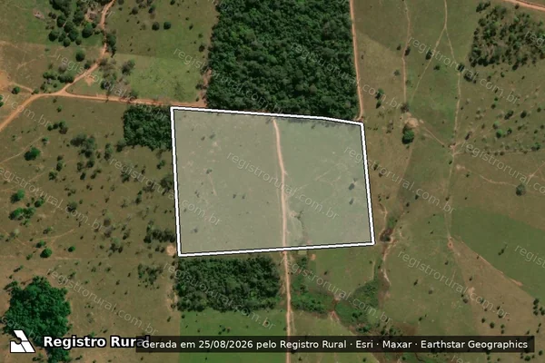 Imagem de satélite de Chácara das Oliveiras em CACOAL - RO