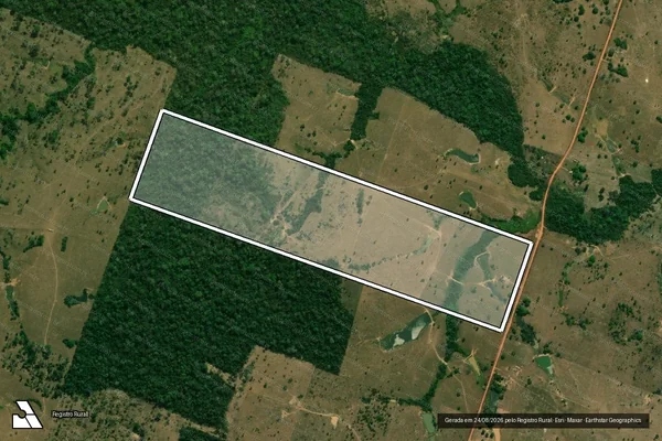 Imagem de satélite de COLONIA MARCIO em PLÁCIDO DE CASTRO - AC