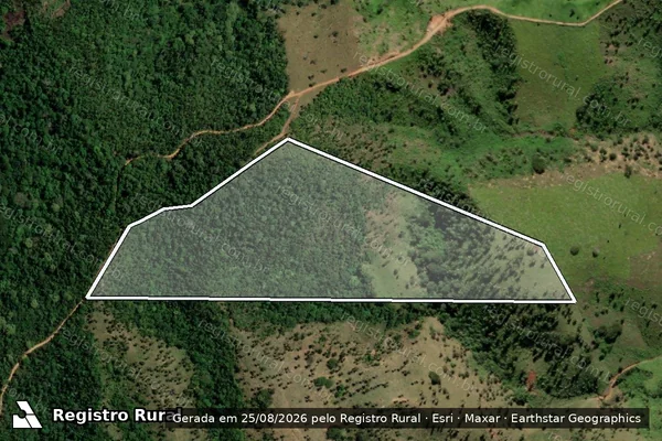 Imagem de satélite de FAZENDA CONJUNTO BOM JESUS em ITAMARAJU - BA