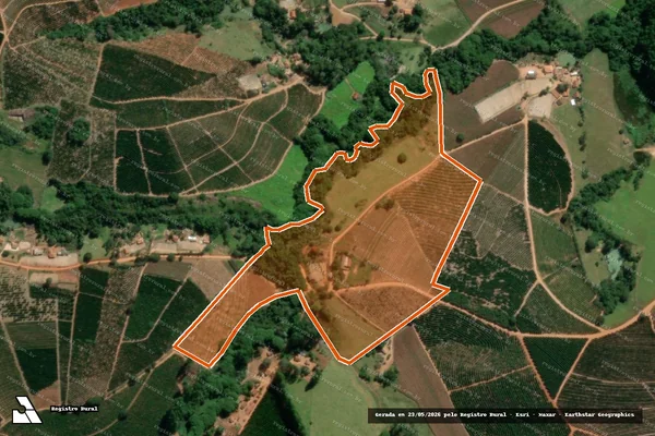 Imagem de satélite de FAZENDA PONTE FUNDA em BOA ESPERANÇA - MG