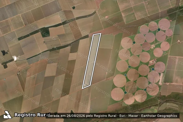Imagem de satélite de Faz Primavera Ii-B em SÃO DESIDÉRIO - BA