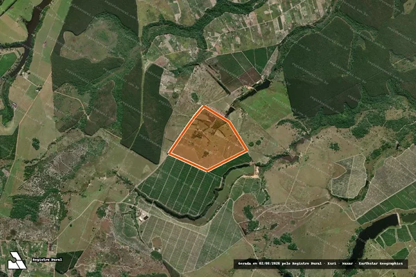 Imagem de satélite de Fazenda Nova Jerusalem em EUNÁPOLIS - BA