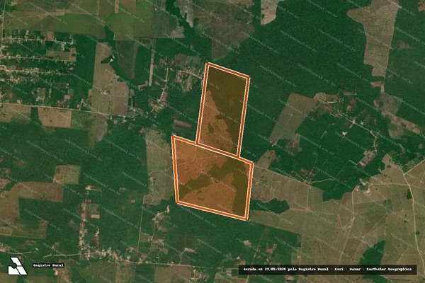 Imagem de satélite de Lotes 9,11,13 e Lotes 20,22 em CASTANHAL - PA