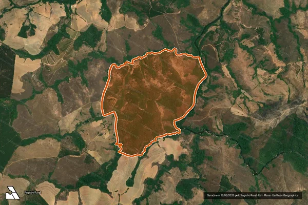 Imagem de satélite de Fazenda Dos Lopes em ANDRELÂNDIA - MG