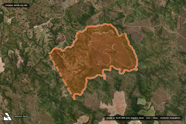 Imagem de satélite — LOTE 17 LOT PIABANHA GL 2 5 ETAPA - Lizarda/TO