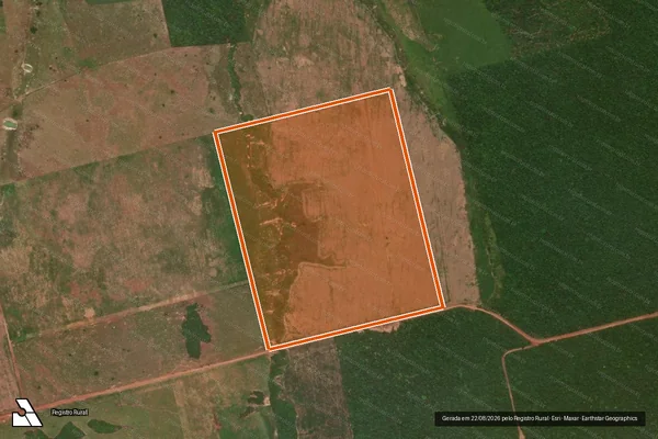 Imagem de satélite de FAZENDA CHRISTIANETTI em VILA RICA - MT