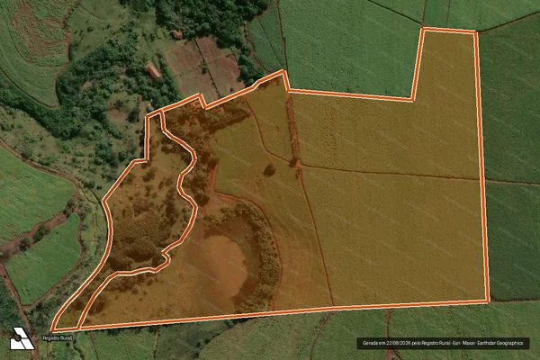 Imagem de satélite de Fazenda Paraiso Do Salto em SÃO MANUEL - SP