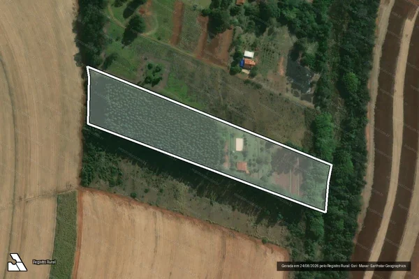 Imagem de satélite de SITIO PIRAPITINGA II em LENÇÓIS PAULISTA - SP