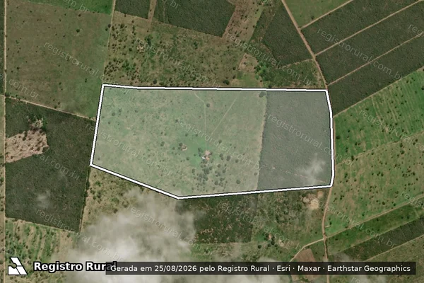 Imagem de satélite de FAZENDA BOA VISTA em EUCLIDES DA CUNHA - BA