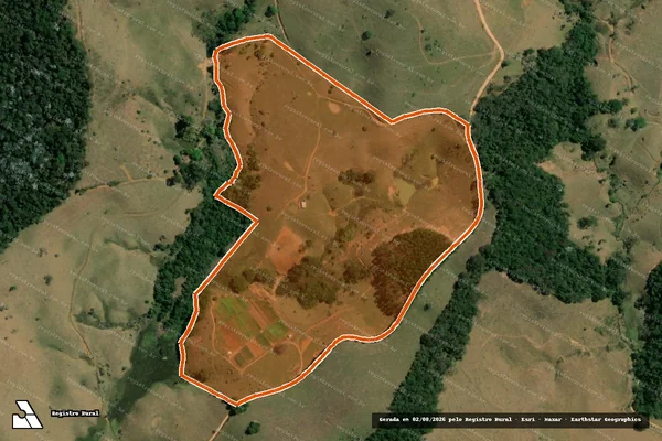 Imagem de satélite de Faz Cabeceira Do Joao Do Gloria em MURIAÉ - MG
